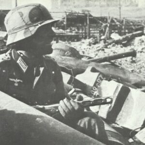 German assault troop leader in Stalingrad