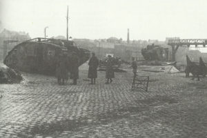 Captured British tanks Mark IV