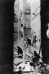 Russian snipers in Stalingrad