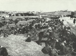 Turkish troops at Jerusalem.