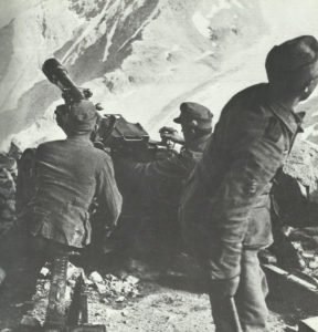 German mountain troops in the high Caucasus 