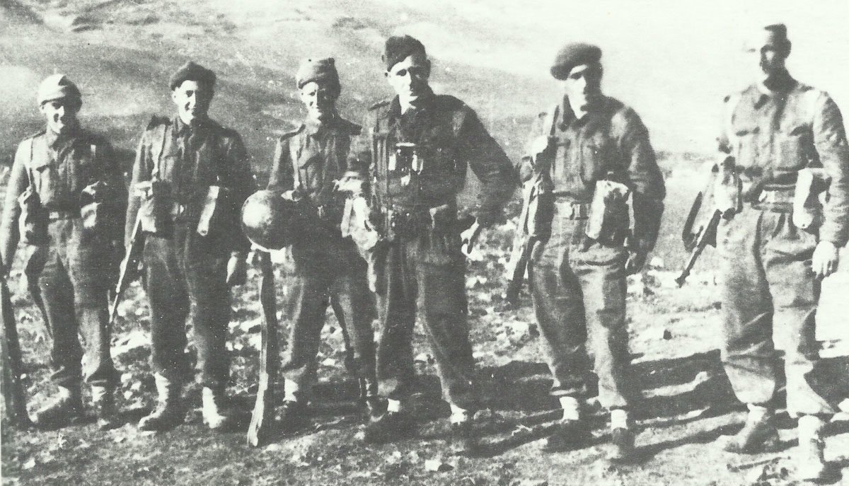 British patrol in Tunisia.