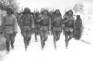 Arab infantry of the Turk army 