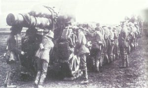 German 21-cm howitzer