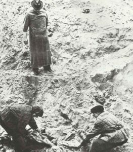 Exhumation of corpses of the Katyn massacres 