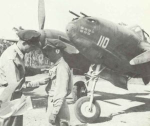 Captain T.G. Lanphier receives the Silver Star award