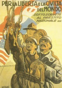 talian propaganda poster
