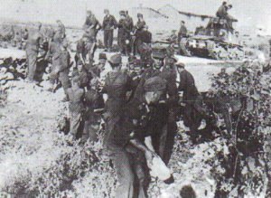 German Rifle unit on anti-partisan operation