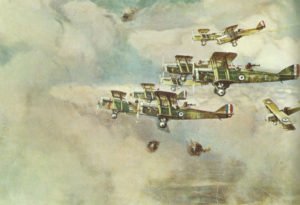 Flight of DH4s