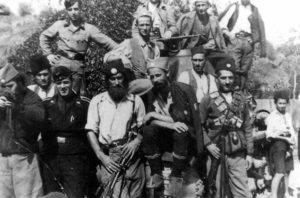 German tank crew with Chetniks