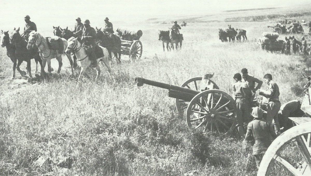 French artillery Tunisia