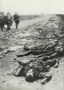 Killed British MG gunners