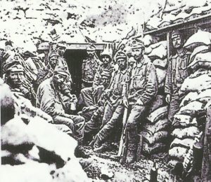  position in the Alps 1918.