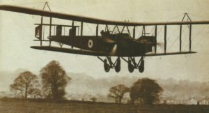 Handley Page bomber