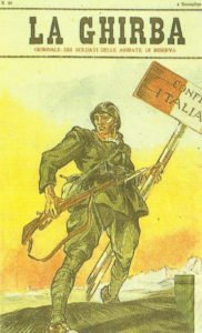 Italian trench newspaper 'La Chirba'.