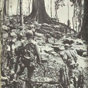 US Marines cleaning up a Japanese position