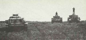 German tanks stand by for launching Operation Citadel. 