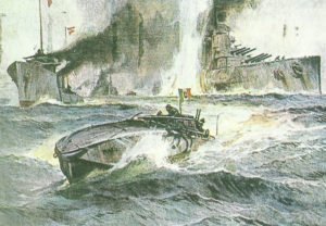 Sinking of 'Szent Istvan'