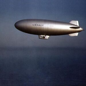 US Navy patrol airship K class 'Blimp'