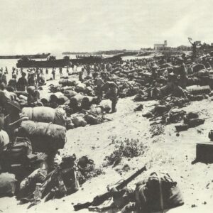 beach of Syracuse unloading supplies