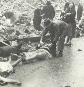 Civilian casualties of the 'Battle of Hamburg'. 