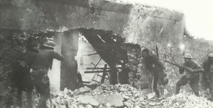 US troops open fire on a German sniper 