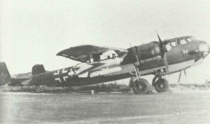 Dornier Do 217 carrying a Henschel Hs 293 glider bomb