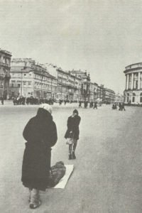  Nevsky Prospekt during the siege of Leningrad