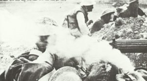  Vickers Gun shows its treacherous smoke 