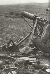 Vickers Gun of Indian troops