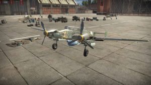 Bf 110G in War Thunder