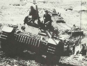 German tank unit equipped with Panzer III 1943