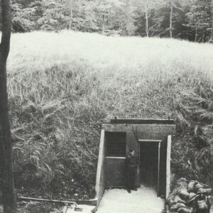 Entrance to the underground headquarters of the RAF Bomber Command