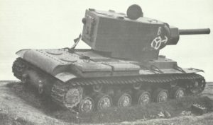 KV-2 'Dreadnought', knocked-out