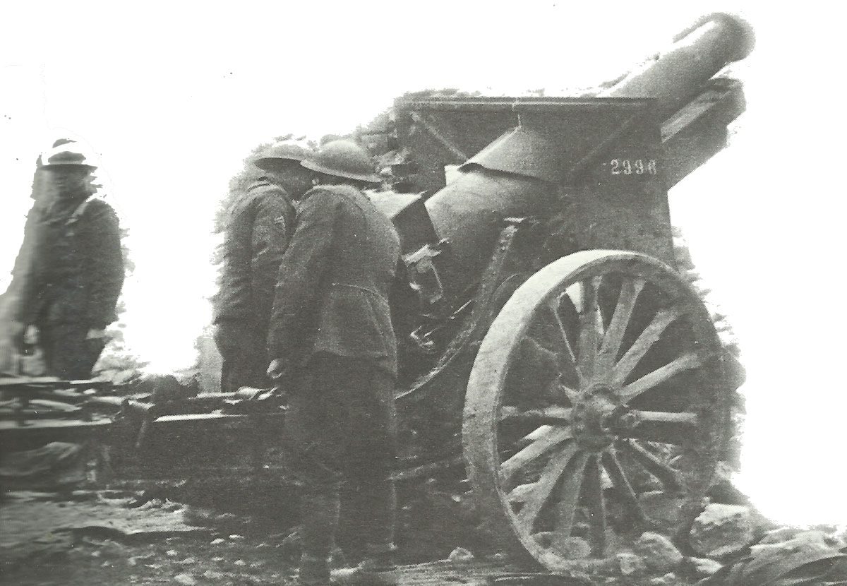 US 155 mm howitzer Maas-Argonnen