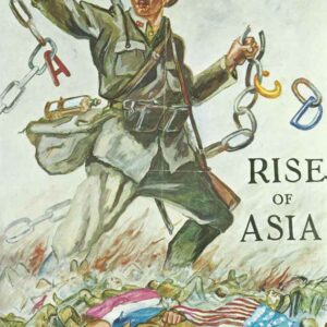 Japanese propaganda poster 'Rise of Asia'