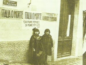 Fiume during the Italian occupation.