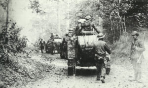 American soldiers with French FT-17