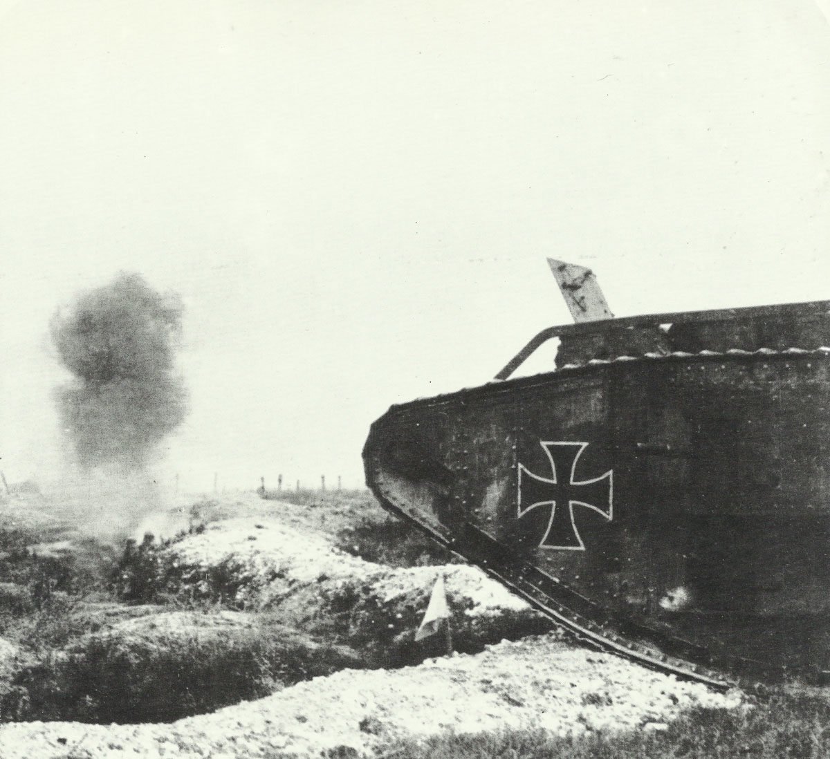 captured British tank