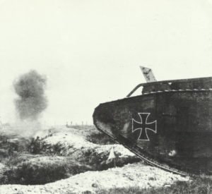  captured British tank 