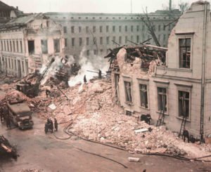 Bomb damage to the Reichs Chancellery