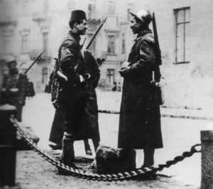 French colonial troops in Odessa
