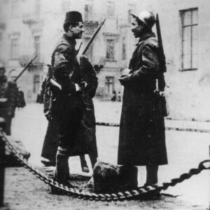 French colonial troops in Odessa