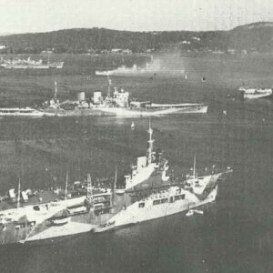 British fleet as it arrived at Trincomalee on Ceylon