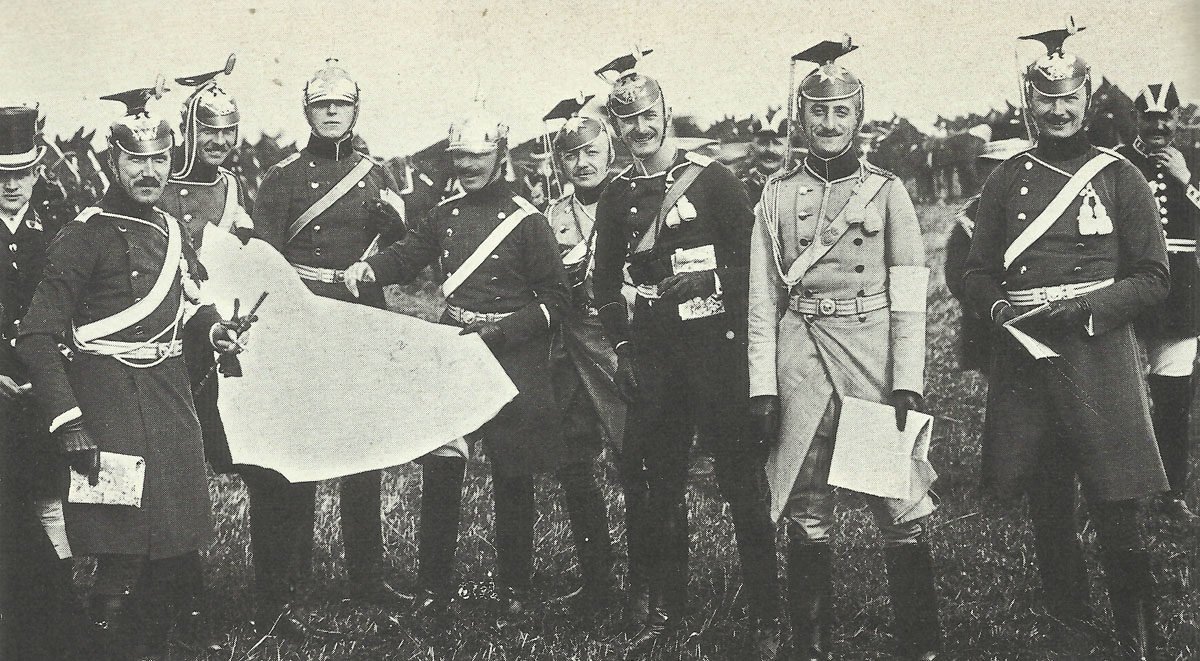 German officers 1912