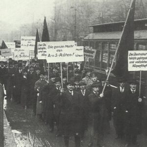 demonstration for radical Berlin workers' executive council