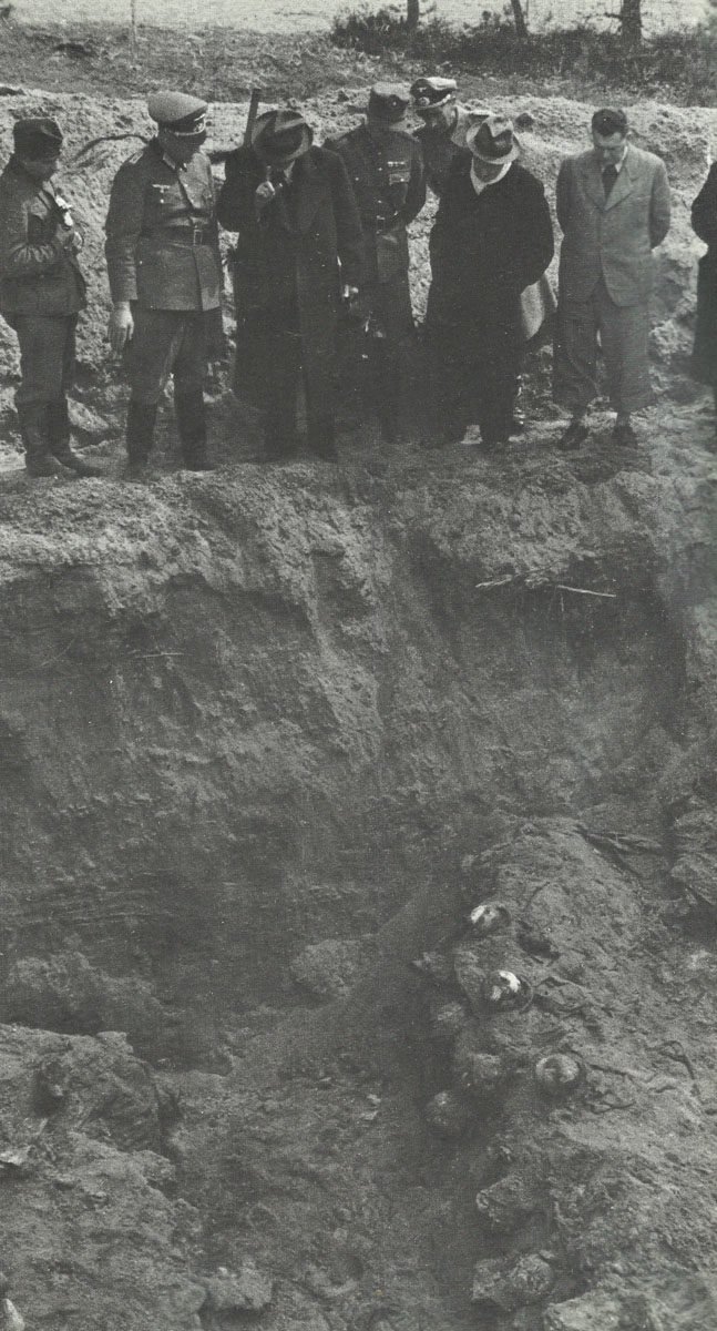 mass grave near Katyn