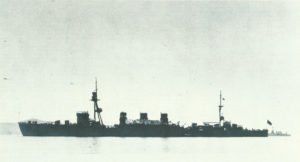 Japanese light cruiser 'Kuma'