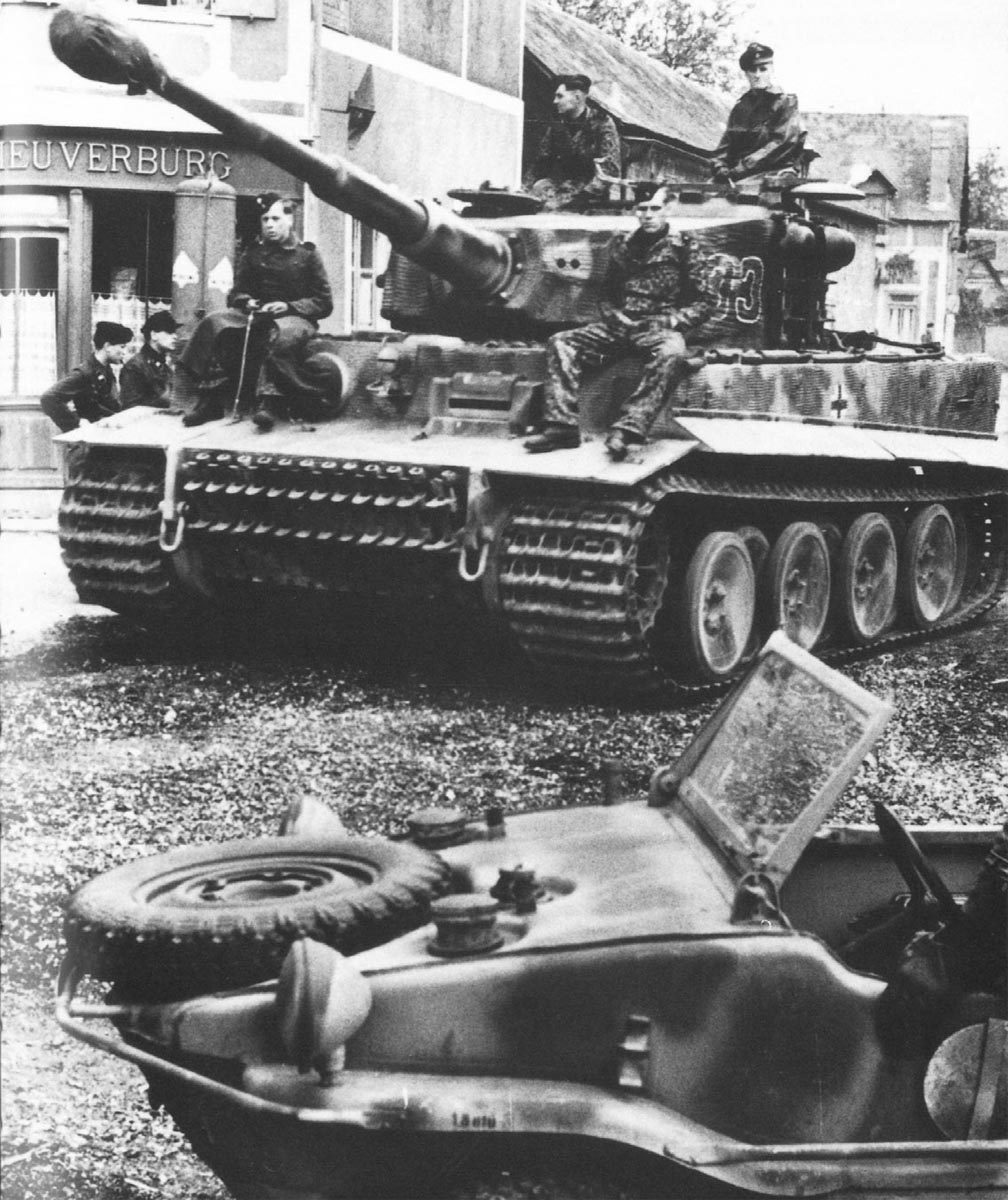 Tiger tank of the heavy tank detachment 101