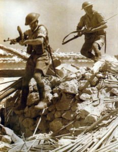 British infantry on Sicily